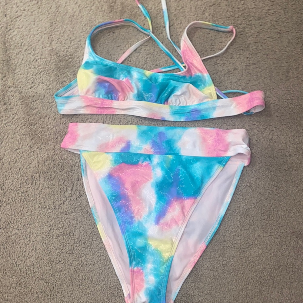 Tye dye swim set!